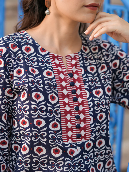 Vacation Wear For Women Short Kurti