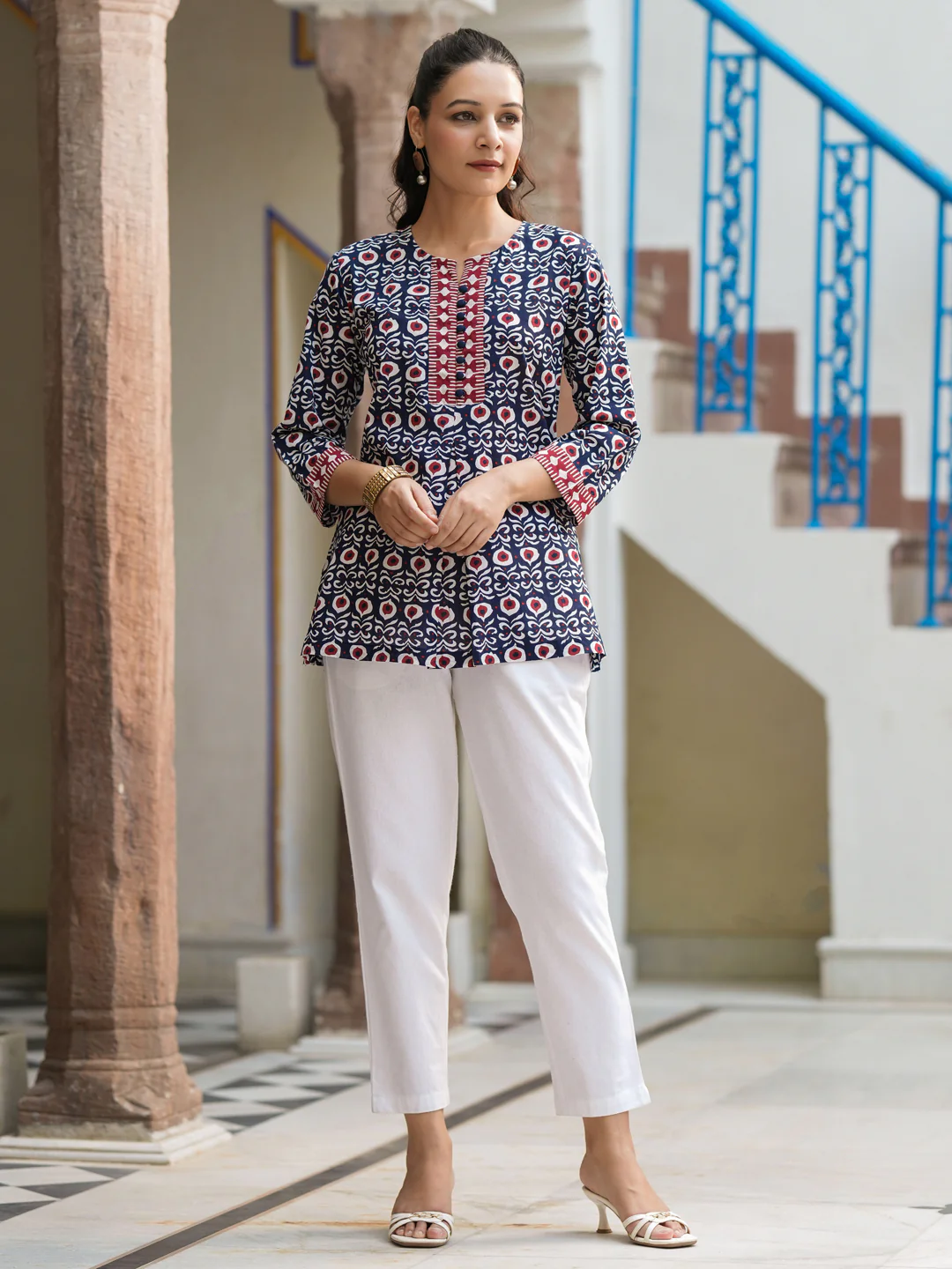 Vacation Wear For Women Short Kurti