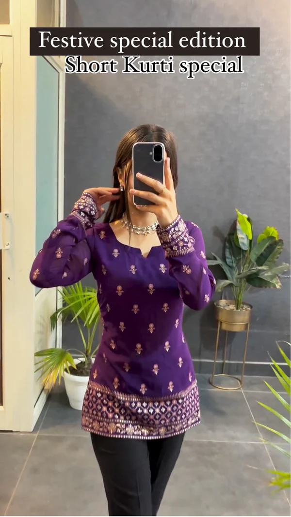 Short Kurti Straight Winter friendly Kurtis!