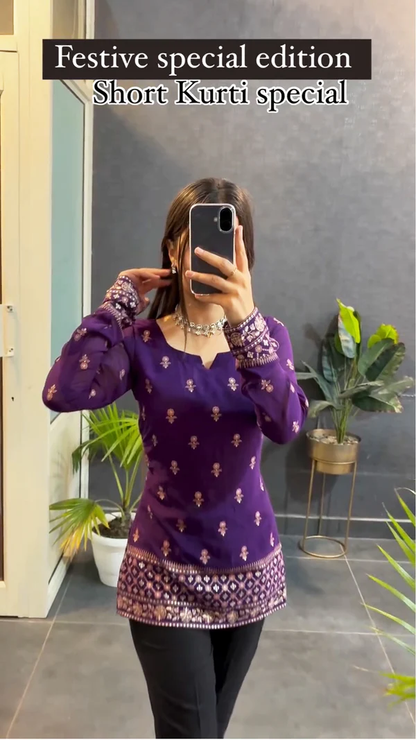 Short Kurti Straight Winter friendly Kurtis!