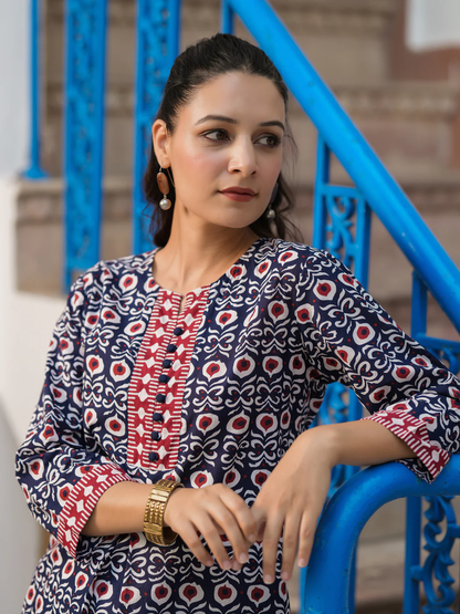Vacation Wear For Women Short Kurti