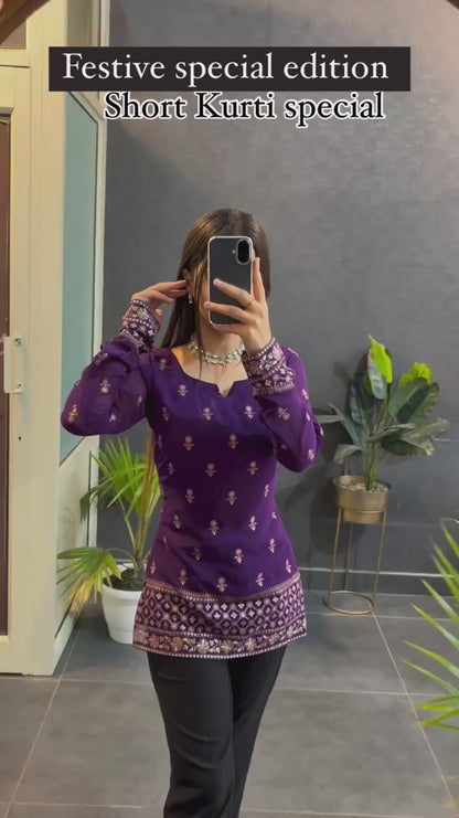 Short Kurti Straight Winter friendly Kurtis!